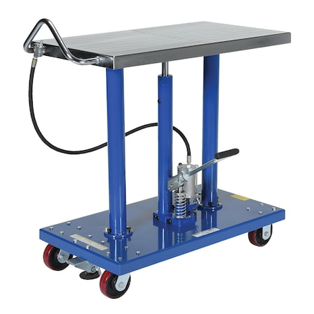 Vestil 20" x 36" Hydraulic Air Post Table, Load Cap. 1000 lb. HT-10-2036A-AIR